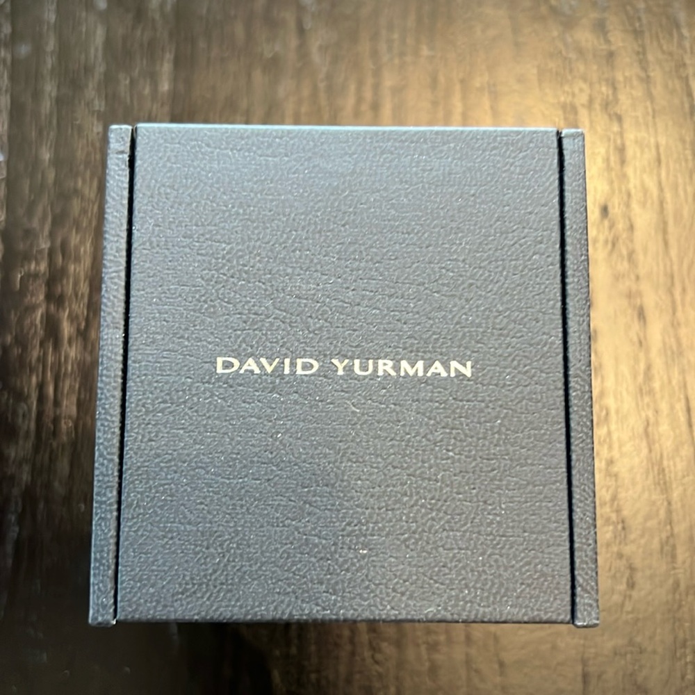 David Yurman box for earrings or ring
